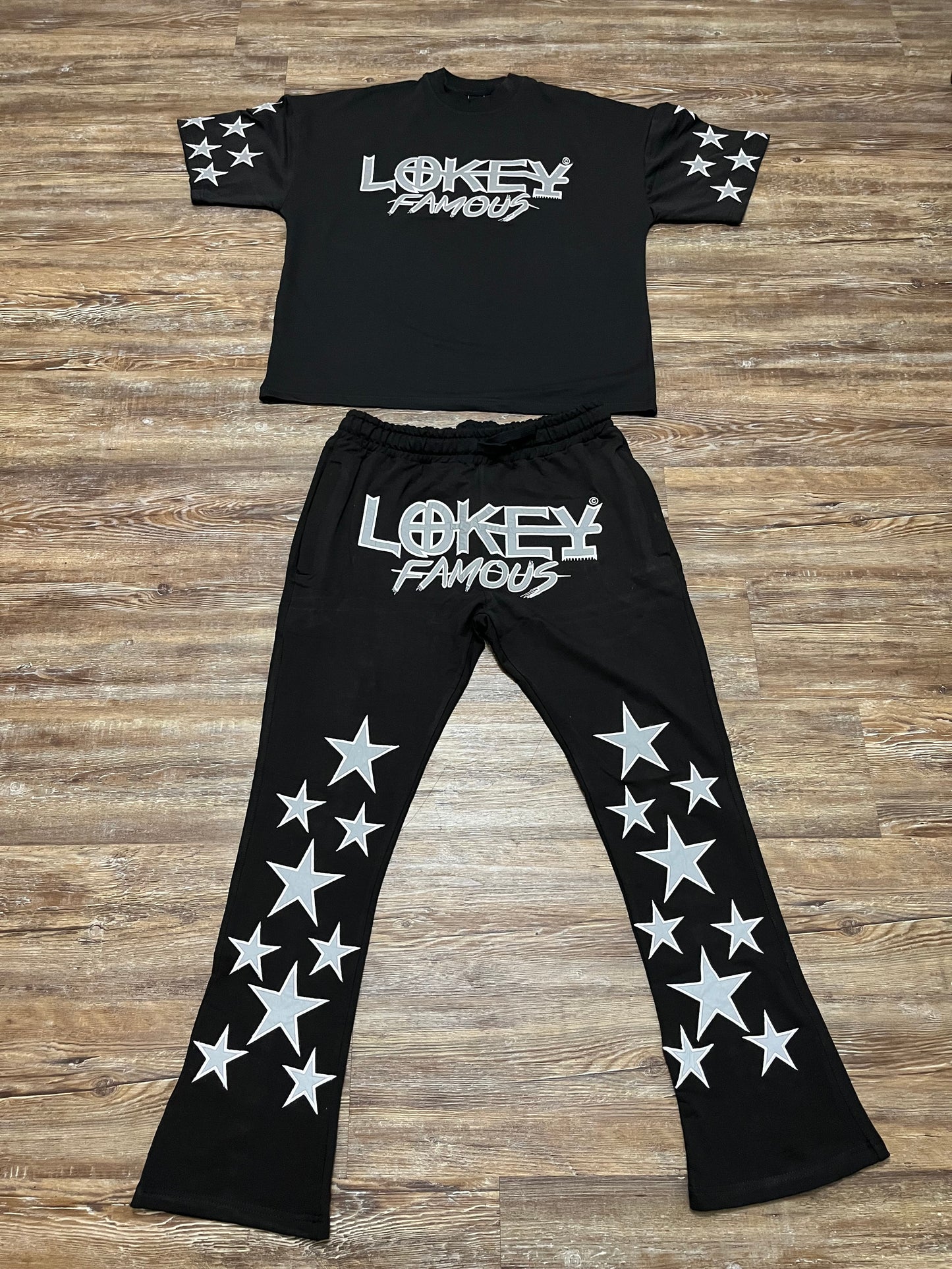 Black Oversized Star T-shirt