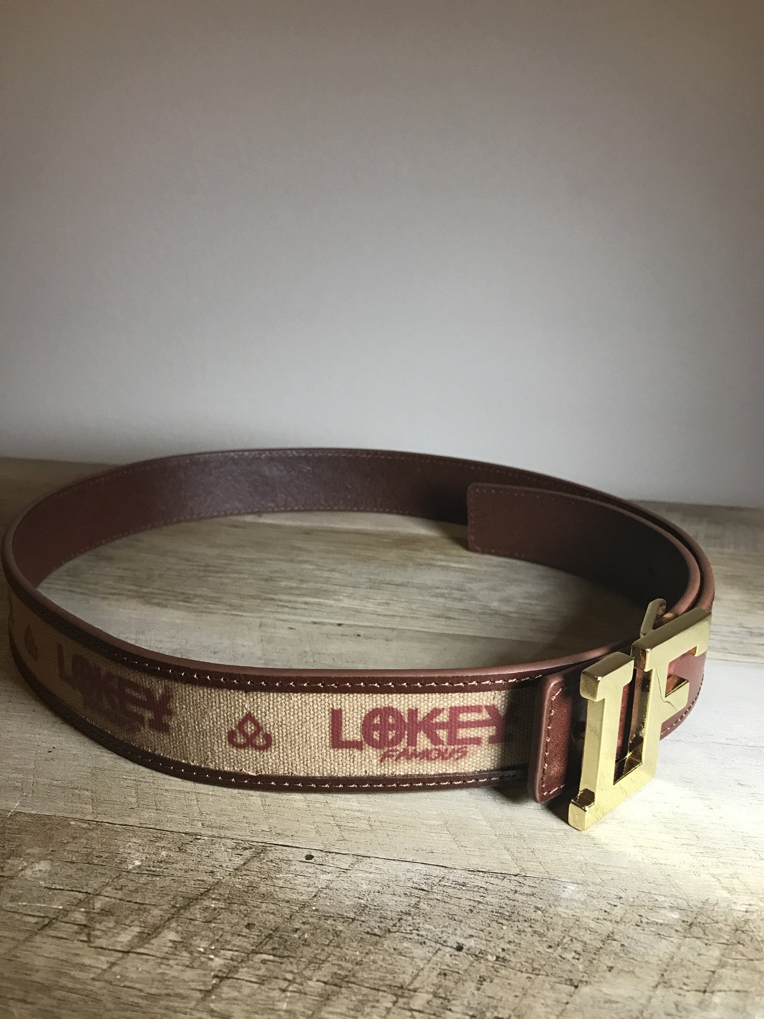 Lokey Famous Designer Belt (brown)