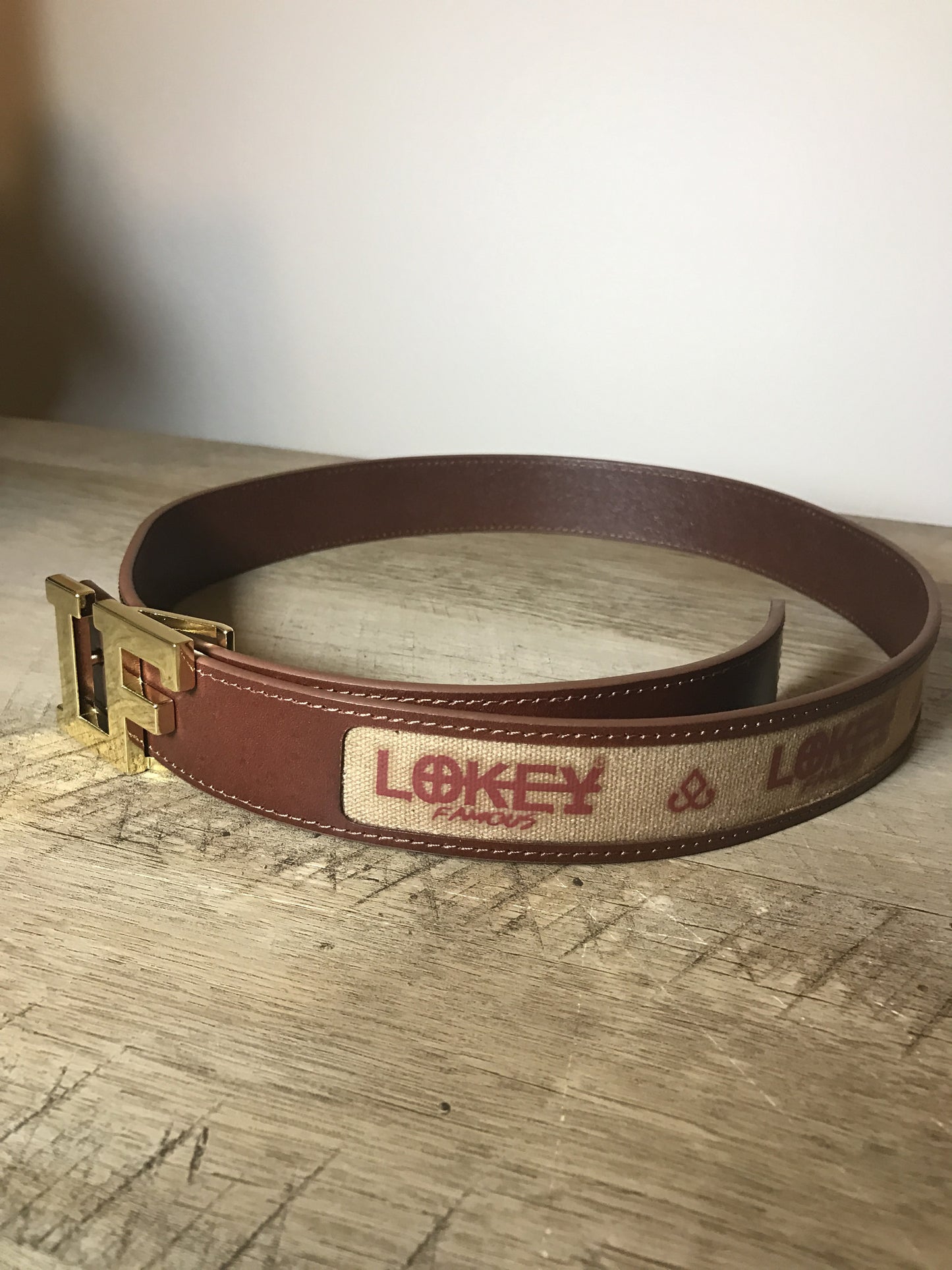 Lokey Famous Designer Belt (brown)