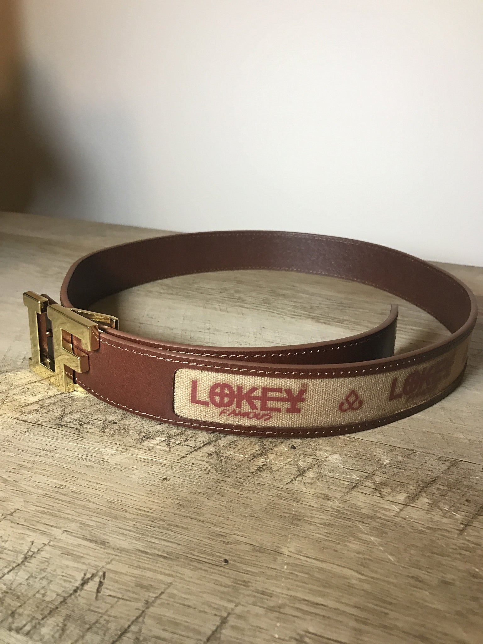 Lokey Famous Designer Belt (brown)