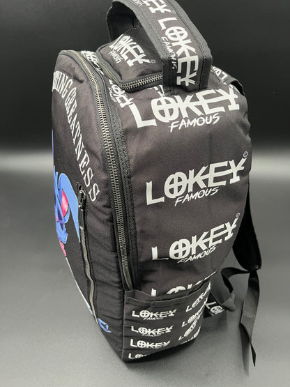 Black Bunny Book Bag