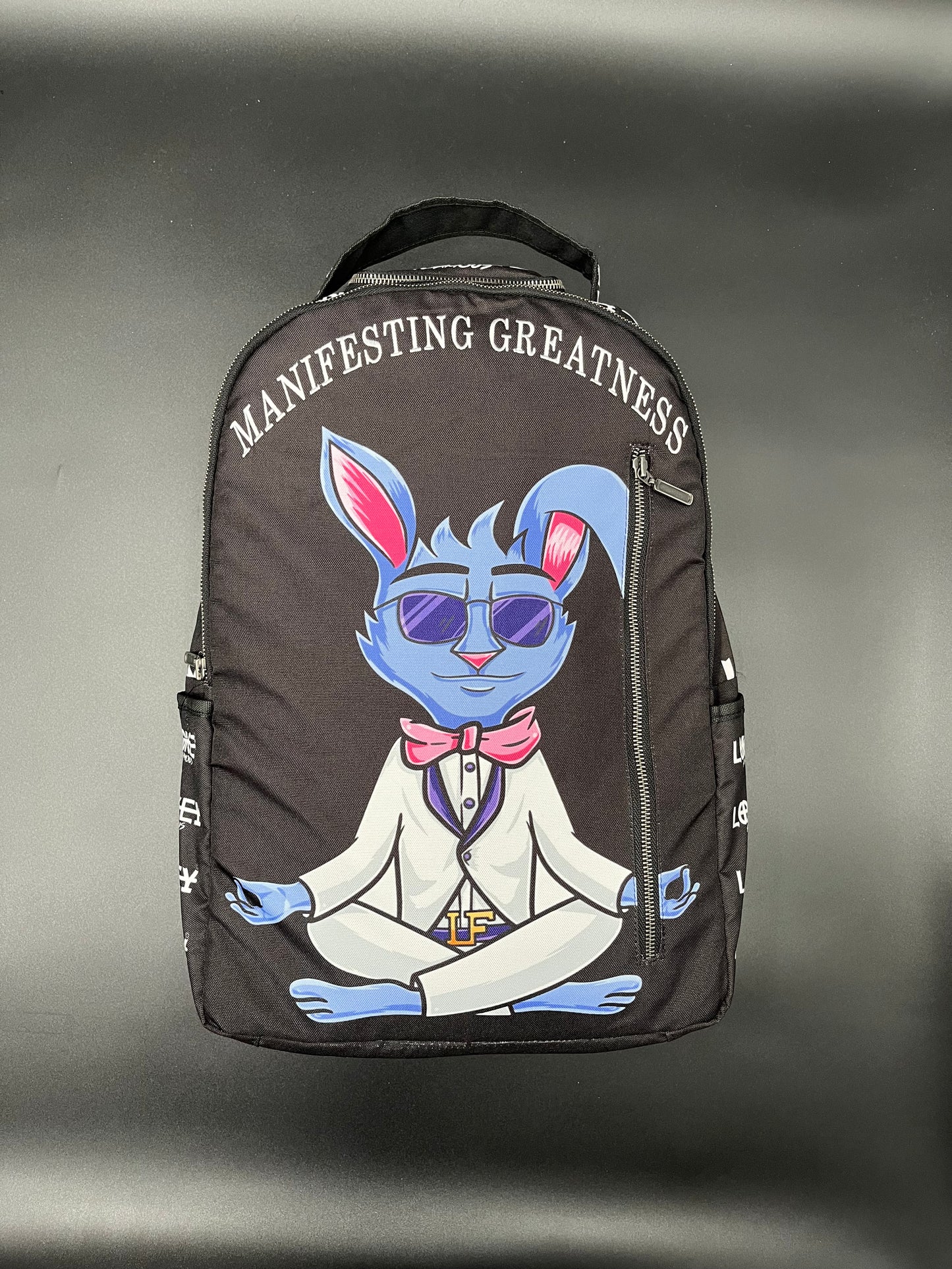 Black Bunny Book Bag