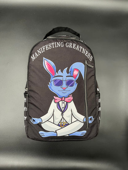 Black Bunny Book Bag